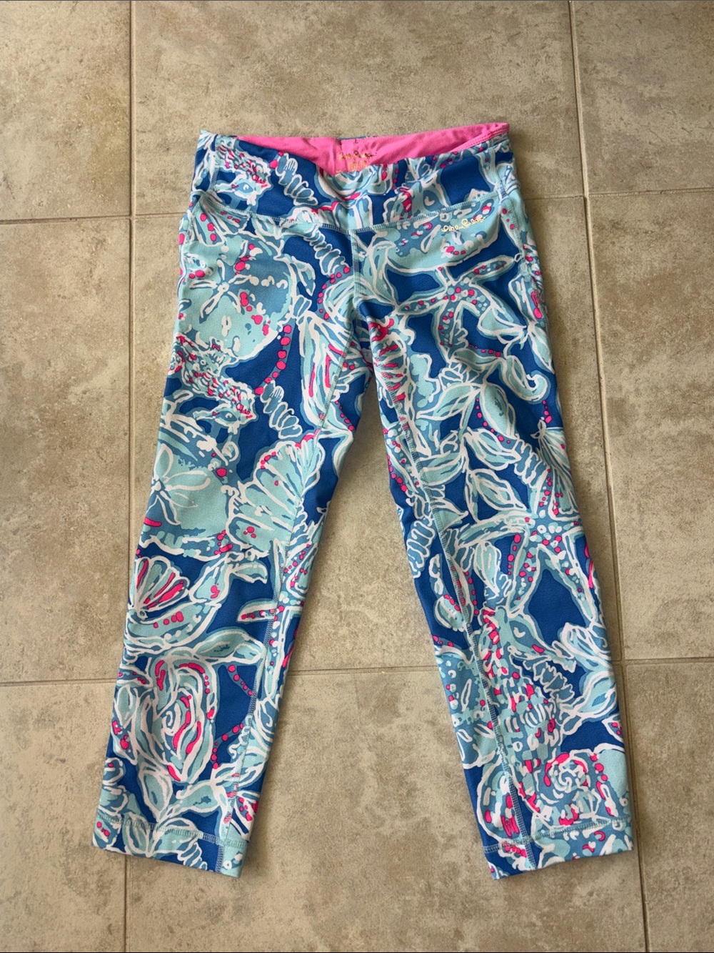 Lilly Pulitzer cropped Luxeletic leggings